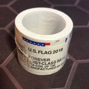 2018 FOREVER STAMPS FLAGS TEN ROLLS